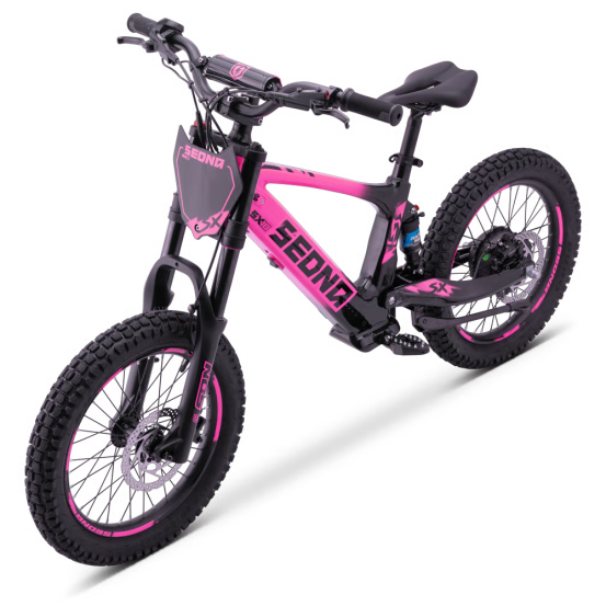 Draisienne Sedna Sx 18 Pouces électrique Rose