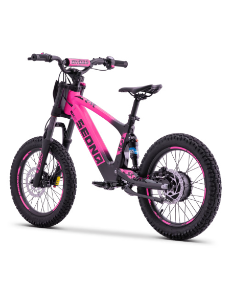 Draisienne Sedna Sx 18 Pouces électrique Rose