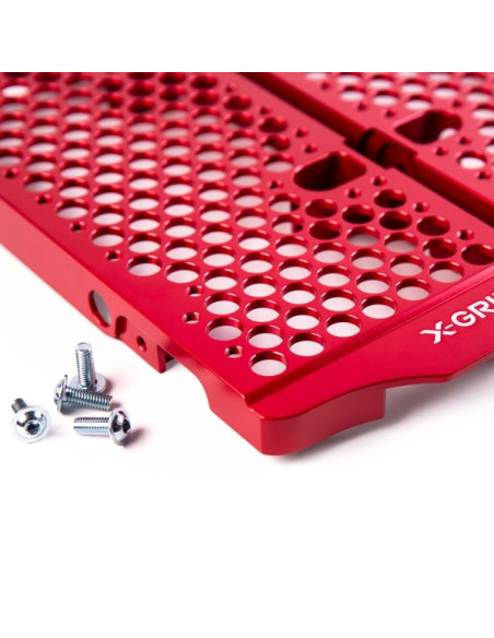 Protections de radiateurs X-GRIP Rouge Beta RR 2024-2026
