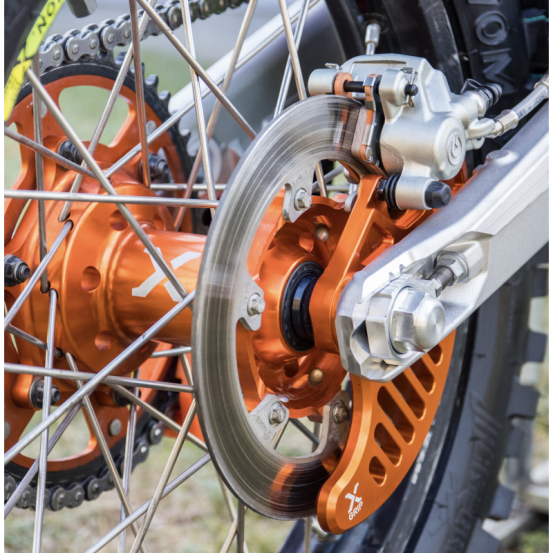 Protection de disque de frein arrière X-GRIP Orange - KTM SX SX-F 2013-2023