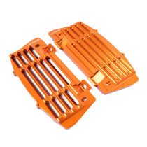 Protections de radiateurs X-GRIP Airforce Orange - KTM Husqvarna SX SX F / FC TC 2023 - 2026 TBI EXC F / TBI FE 2024-26