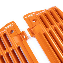 Protections de radiateurs X-GRIP Airforce Orange - KTM Husqvarna SX SX F / FC TC 2023 - 2026 TBI EXC F / TBI FE 2024-26 2