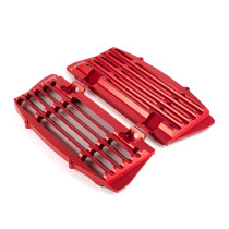 Protections de radiateurs X-GRIP Airforce Rouge - KTM Husqvarna SX SX F / FC TC 2023 - 2026 TBI EXC F / TBI FE 2024-26