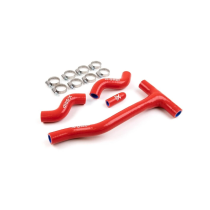 Durite de radiateur X-GRIP Rouge - Beta 350-450 RR 2020-2026