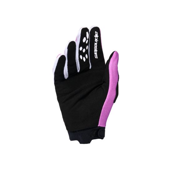 Gants cross femme Alpinestars 2026 Stella Full Bore V2 - Violet Blanc Noir