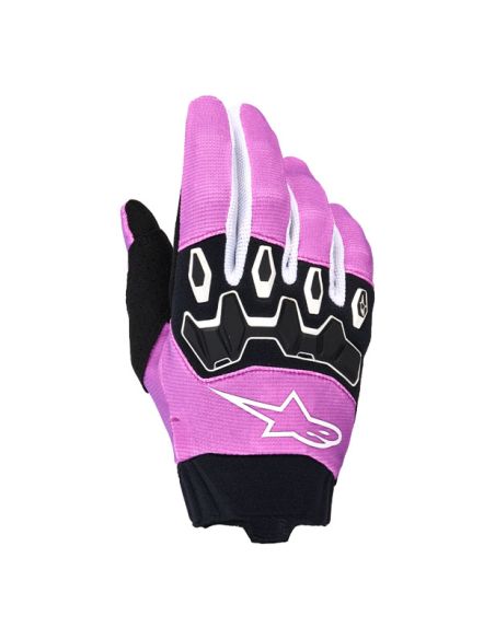 Gants cross femme Alpinestars 2026 Stella Full Bore V2 - Violet Blanc Noir