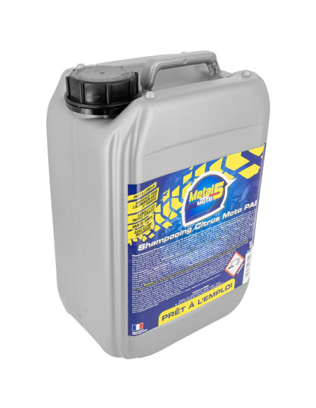 Shampooing Nettoyant moto METAL 5 Citrus 5 litres