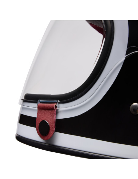 Casque intégral Bell Bullitt GT Lane - Noir Blanc