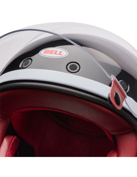 Casque intégral Bell Bullitt GT Lane - Noir Blanc
