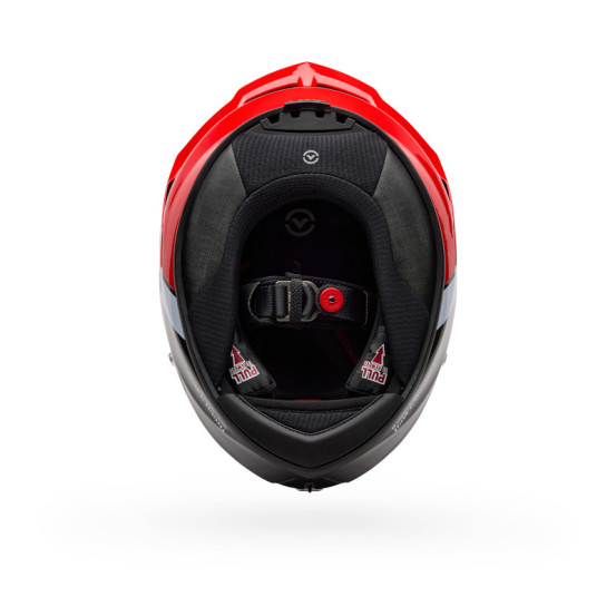 Casque intégral Bell Racestar DLX Flex Strike - Rouge