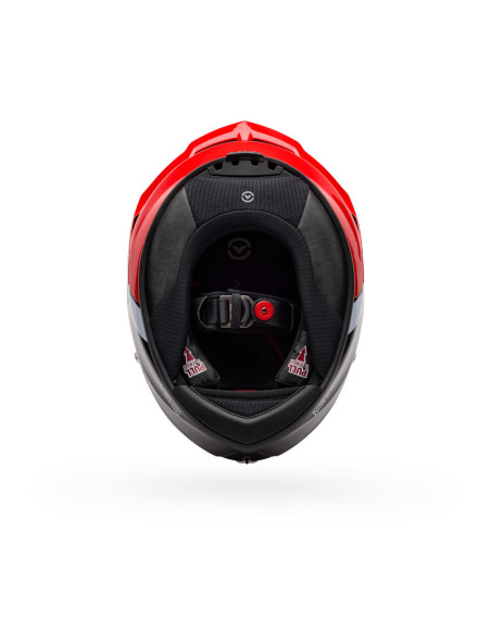 Casque intégral Bell Racestar DLX Flex Strike - Rouge