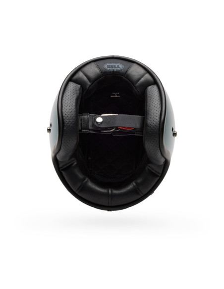 Casque jet Bell Custom 500 Paillettes - Vert