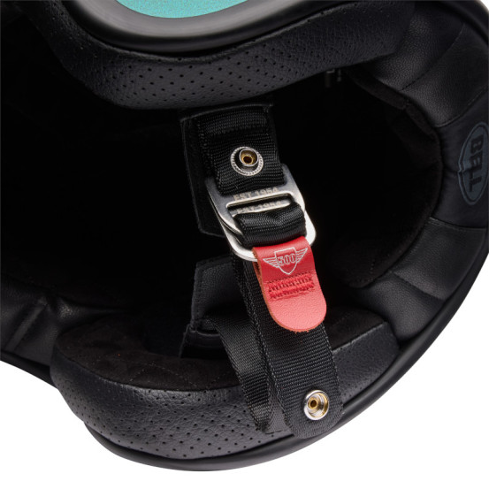 Casque jet Bell Custom 500 Paillettes - Vert