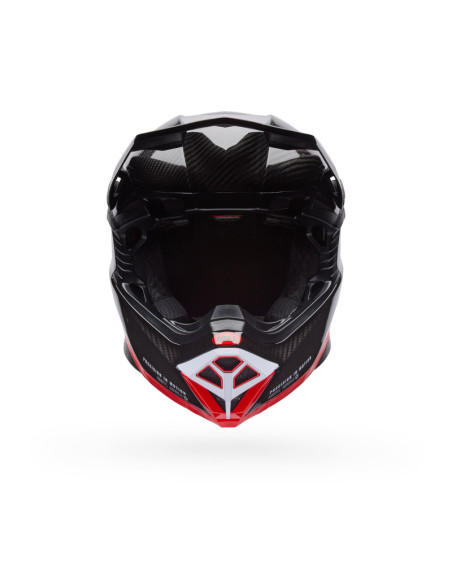 Casque cross Bell Moto-10 Spherical Strike - Rouge