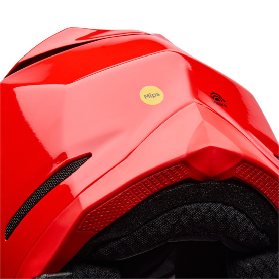 Casque cross Bell Moto-10 Spherical Strike - Rouge