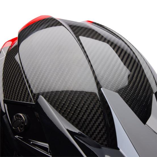 Casque cross Bell Moto-10 Spherical Strike - Rouge
