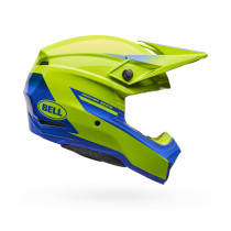 Casque cross Bell Moto-10 Mips Fade - Jaune fluo 2