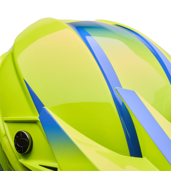 Casque cross Bell Moto-10 Mips Fade - Jaune fluo