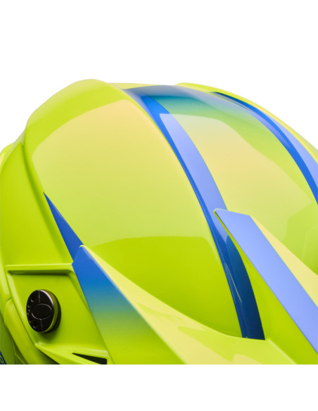 Casque cross Bell Moto-10 Mips Fade - Jaune fluo
