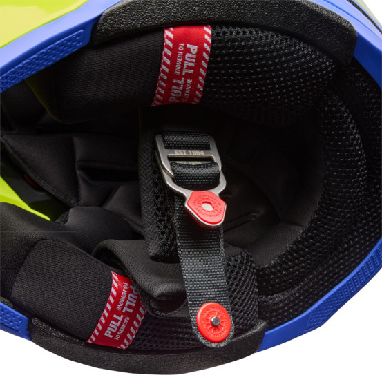 Casque cross Bell Moto-10 Mips Fade - Jaune fluo