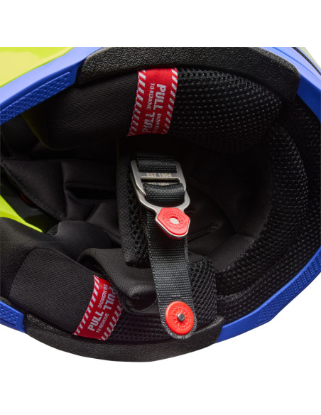 Casque cross Bell Moto-10 Mips Fade - Jaune fluo