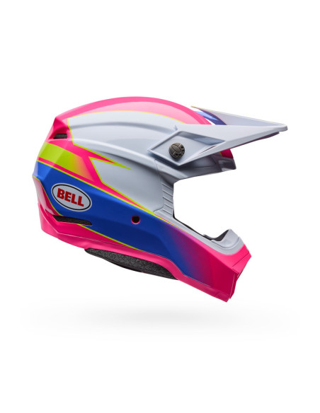 Casque cross Bell Moto-10 Mips Falcon - Blanc