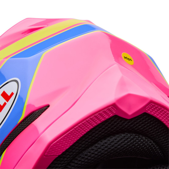 Casque cross Bell Moto-10 Mips Falcon - Blanc