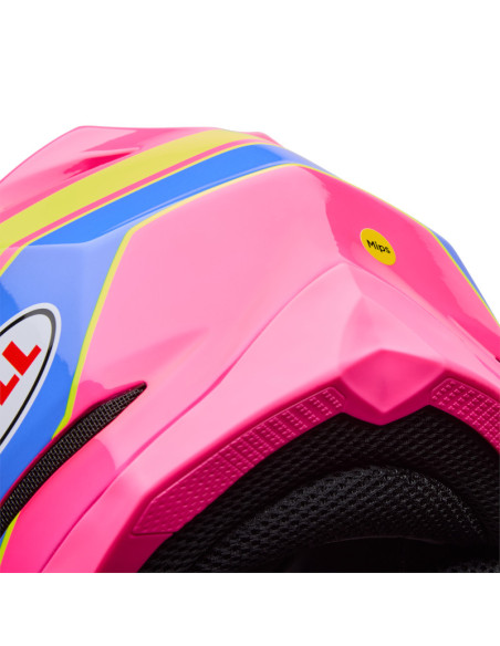 Casque cross Bell Moto-10 Mips Falcon - Blanc
