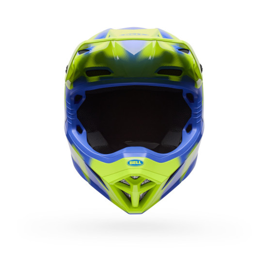 Casque cross Bell MX-10 Mips Camo - Jaune fluo