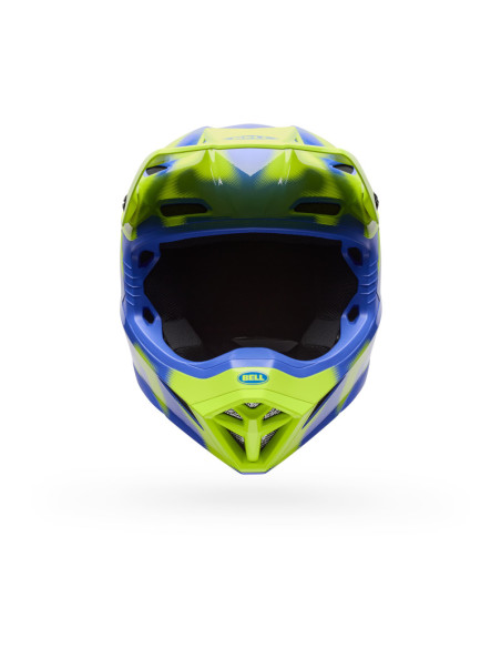 Casque cross Bell MX-10 Mips Camo - Jaune fluo