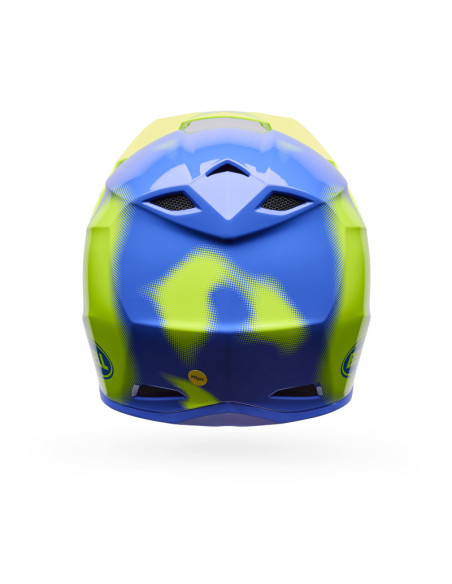 Casque cross Bell MX-10 Mips Camo - Jaune fluo