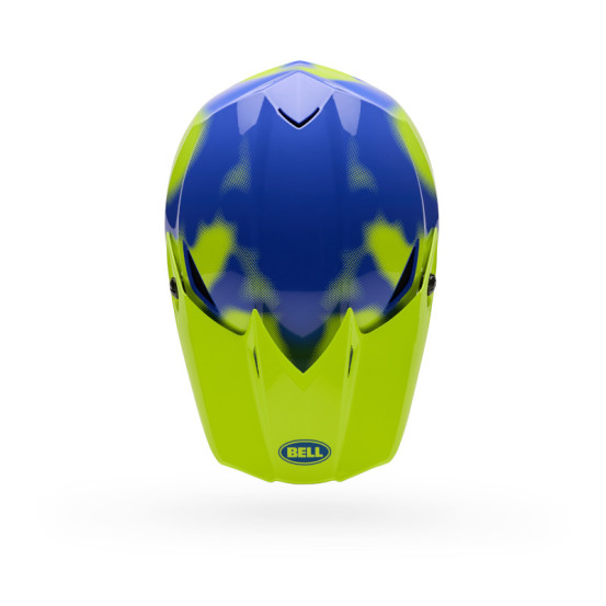 Casque cross Bell MX-10 Mips Camo - Jaune fluo