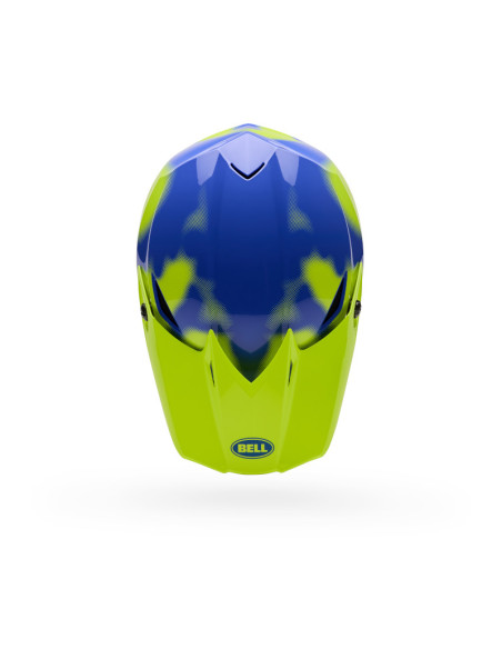 Casque cross Bell MX-10 Mips Camo - Jaune fluo