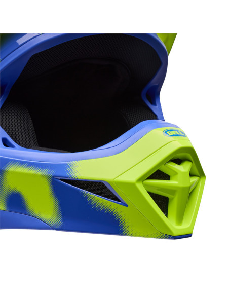 Casque cross Bell MX-10 Mips Camo - Jaune fluo