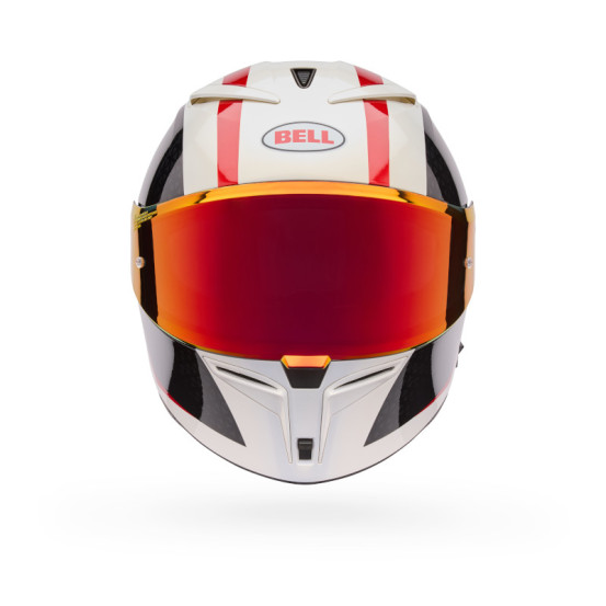 Casque intégral Bell Lithium Mips Plus Blip - Blanc Noir
