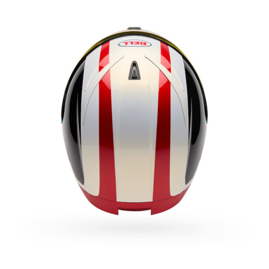 Casque intégral Bell Lithium Mips Plus Blip - Blanc Noir