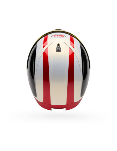 Casque intégral Bell Lithium Mips Plus Blip - Blanc Noir