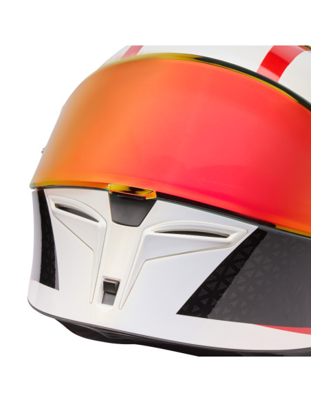 Casque intégral Bell Lithium Mips Plus Blip - Blanc Noir