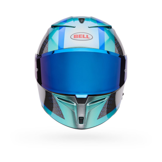 Casque intégral Bell Lithium Mips Plus Blip - Argent