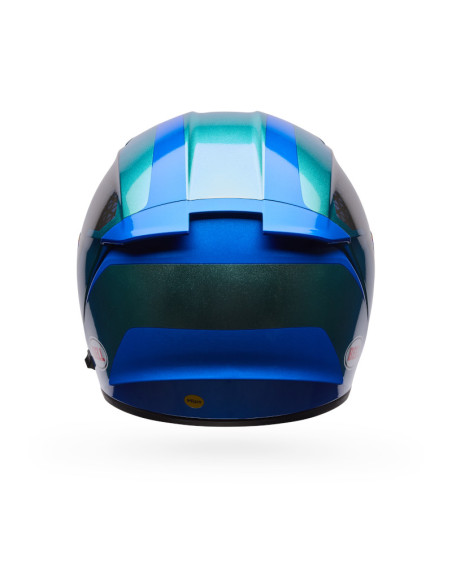 Casque intégral Bell Lithium Mips Plus Blip - Argent