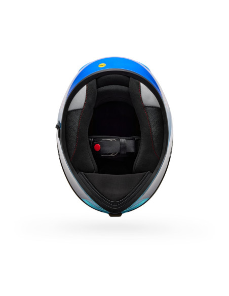 Casque intégral Bell Lithium Mips Plus Blip - Argent