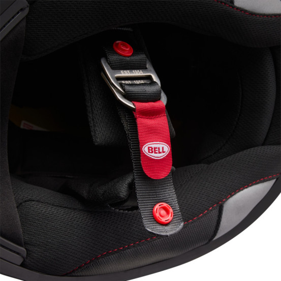 Casque intégral Bell Lithium Mips Plus Blip - Argent