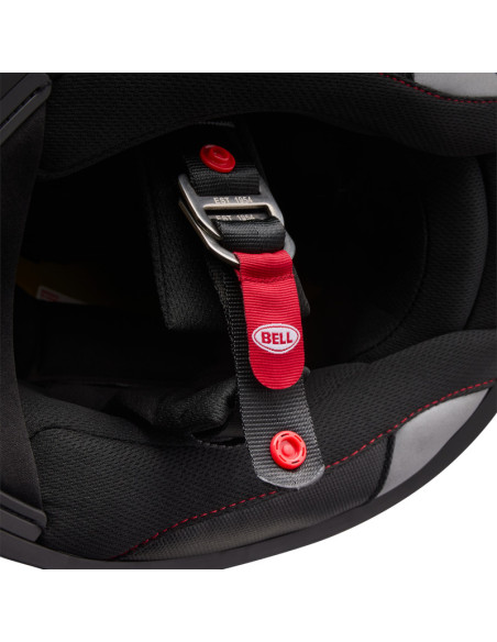 Casque intégral Bell Lithium Mips Plus Blip - Argent