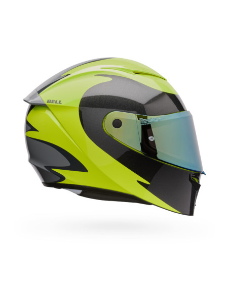 Casque intégral Bell Lithium Mips Plus Fluid - Jaune fluo