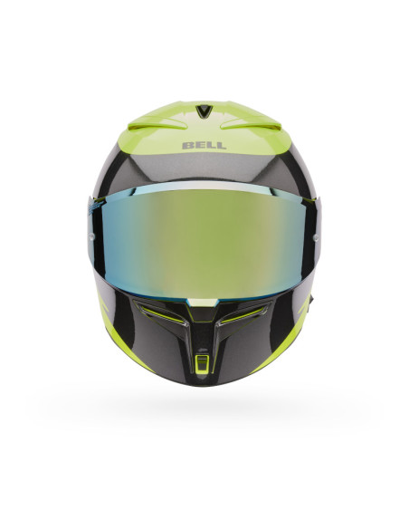 Casque intégral Bell Lithium Mips Plus Fluid - Jaune fluo