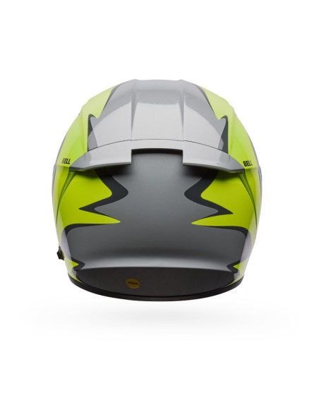 Casque intégral Bell Lithium Mips Plus Fluid - Jaune fluo