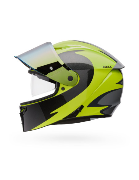 Casque intégral Bell Lithium Mips Plus Fluid - Jaune fluo