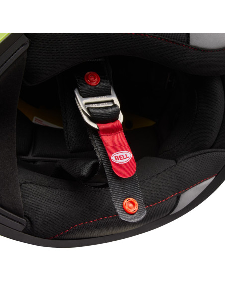 Casque intégral Bell Lithium Mips Plus Fluid - Jaune fluo