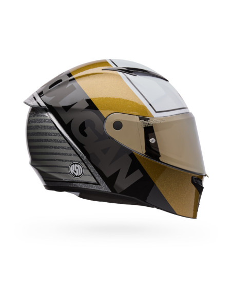 Casque intégral Bell Lithium Mips Plus RSD Obis - Blanc