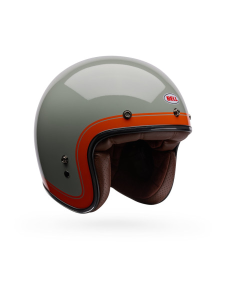 Casque jet Bell Custom 500 Crate - Stone